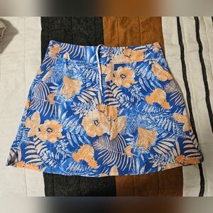Dry Fit Columbia Floral Skort